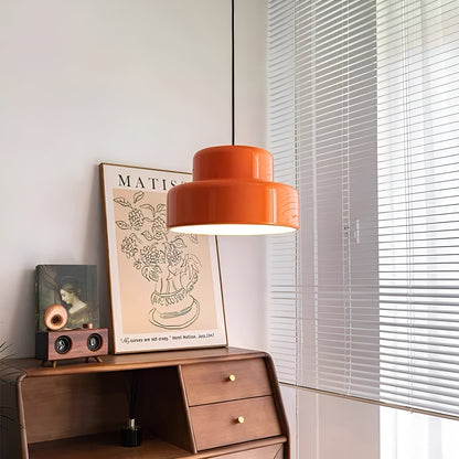 ArancioDome Hanglamp – Bauhaus Design in Levendig Oranje