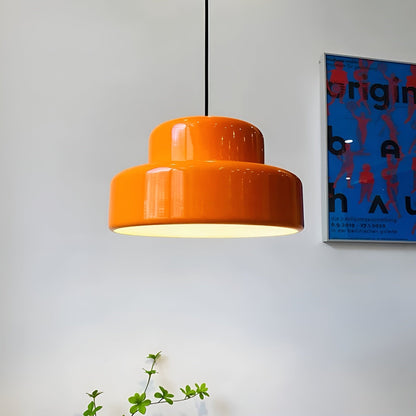 ArancioDome Hanglamp – Bauhaus Design in Levendig Oranje