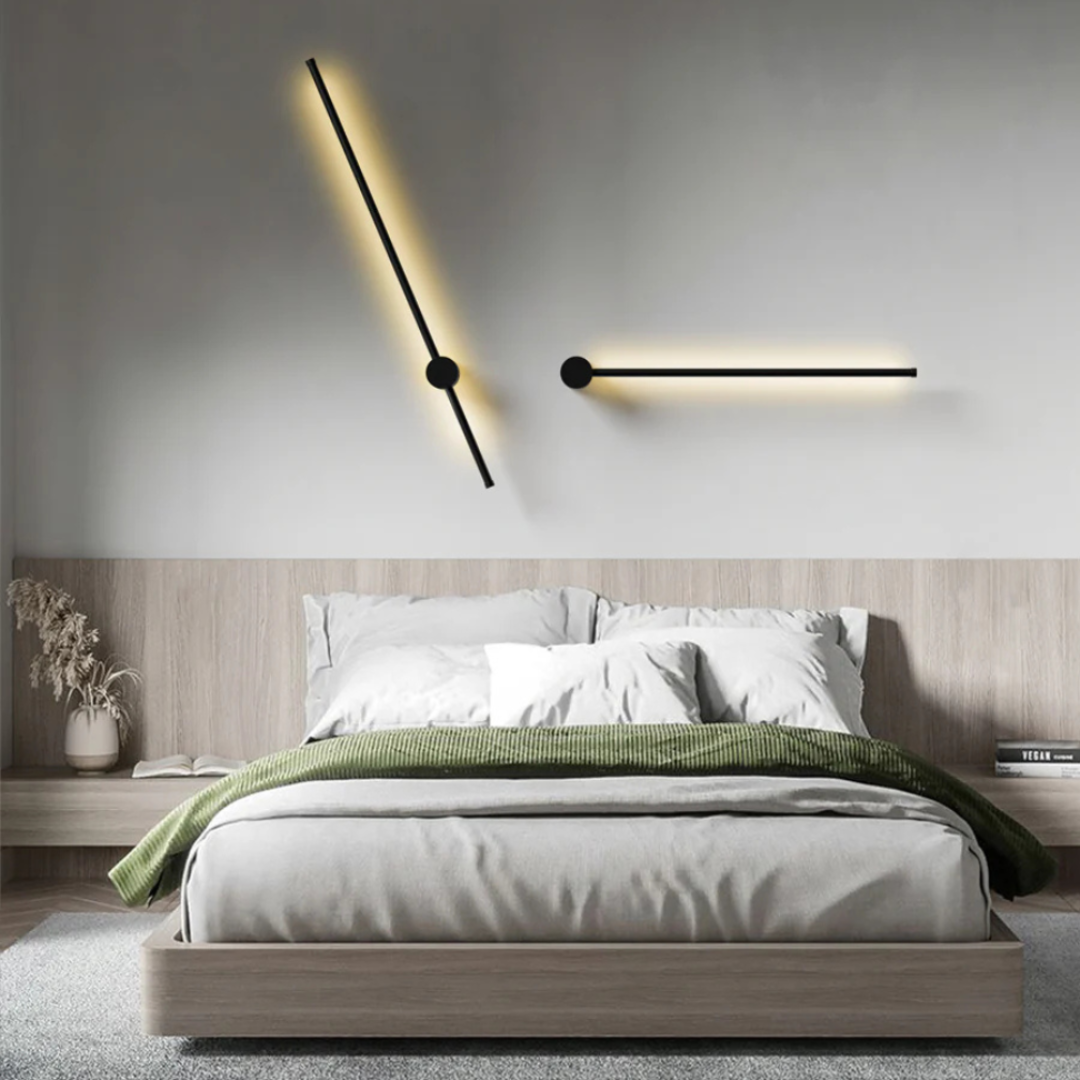 Muurlamp met draaifunctie