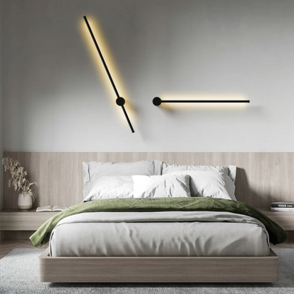 Muurlamp met draaifunctie