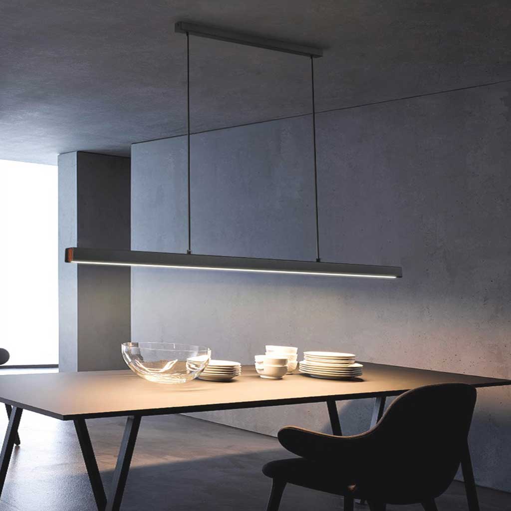 Hanglamp van aluminium met geïntegreerde LED – Bonq