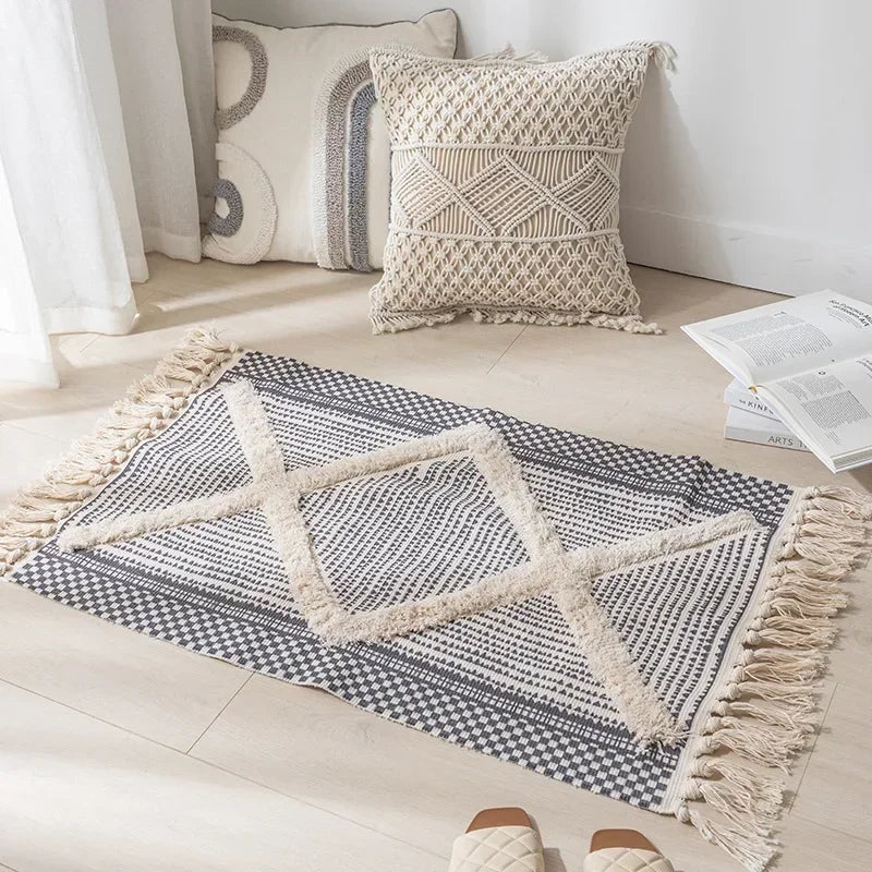 Morvani™ Marokkaans-Scandinavisch Vloerkleed