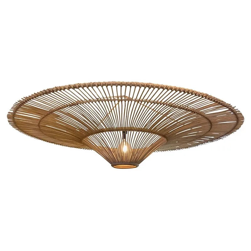 Handgemaakte Rotan Wabi-Sabi Lamp