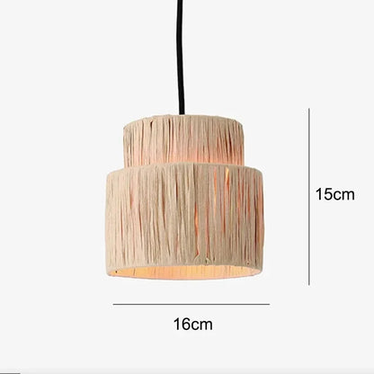 Morotan™ Japanse Wabi Sabi Rotan Hanglamp