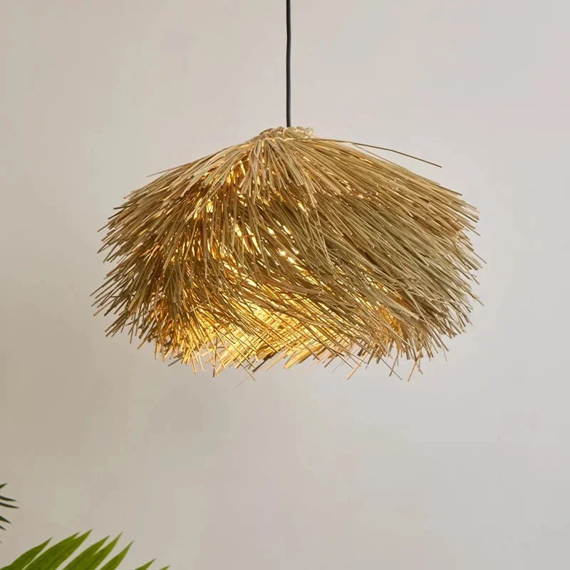 Meyura™ Handgeweven Rotan Hanglamp
