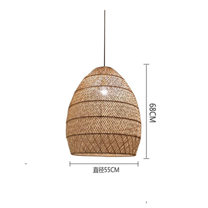 Handgeweven hanglamp