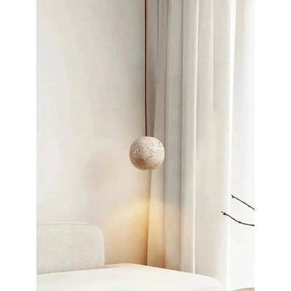 TerraLuce Travertin Hanglamp – Natuurlijke Elegantie in Wabi-Sabi Stijl