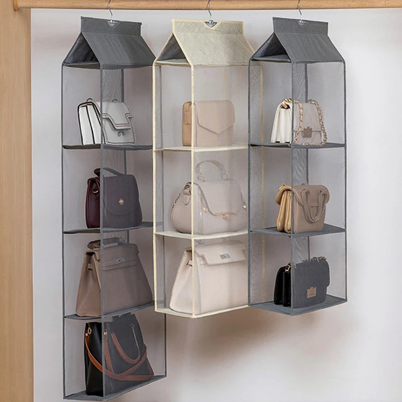 VertiStore™ – Hangende Opbergtas | Ruimtebesparend, Duurzaam & Stofbestendig
