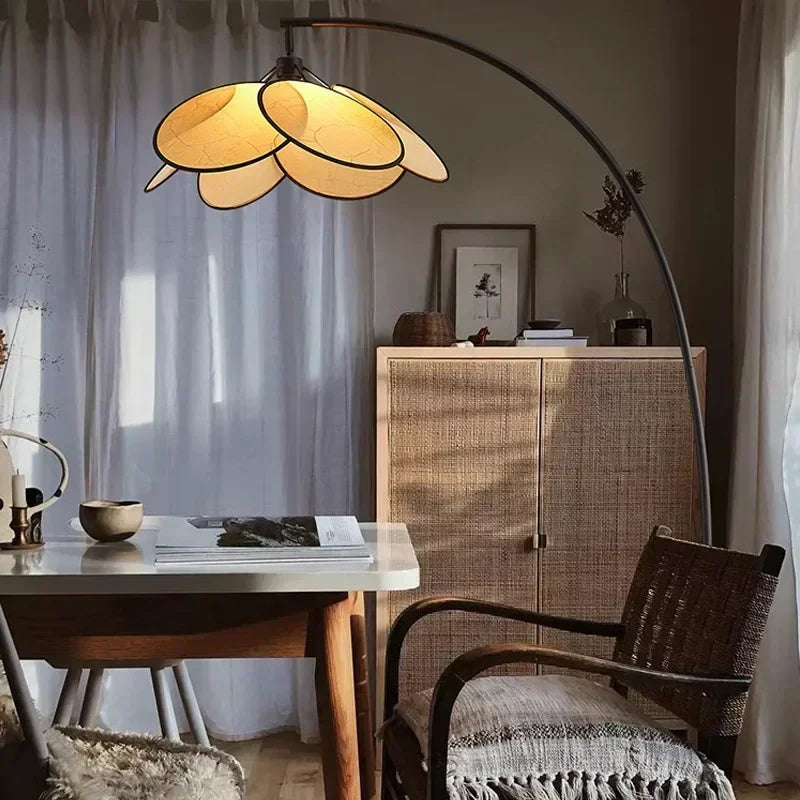 Calora™ Nordic Rotan LED Vloerlamp
