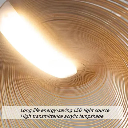 LumiWood™ LED Houten Hanglamp | Japanse Stijl voor Woonkamer, Eetkamer & Slaapkamer