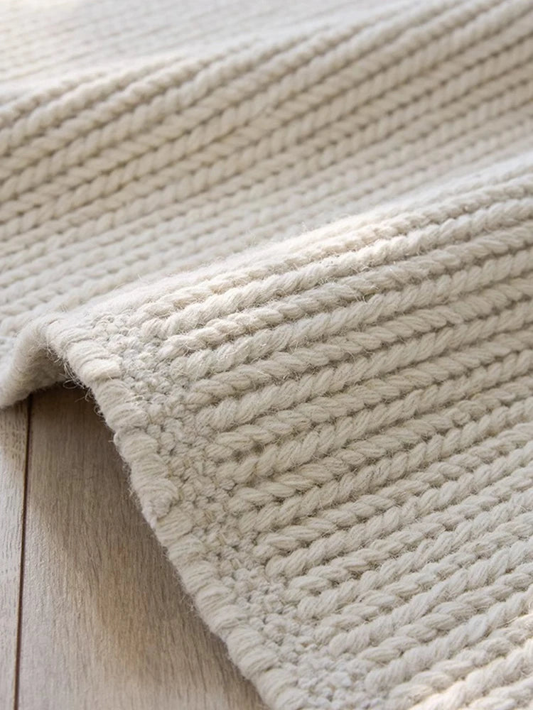 Moralis™ Handgeweven Wollen Vloerkleed