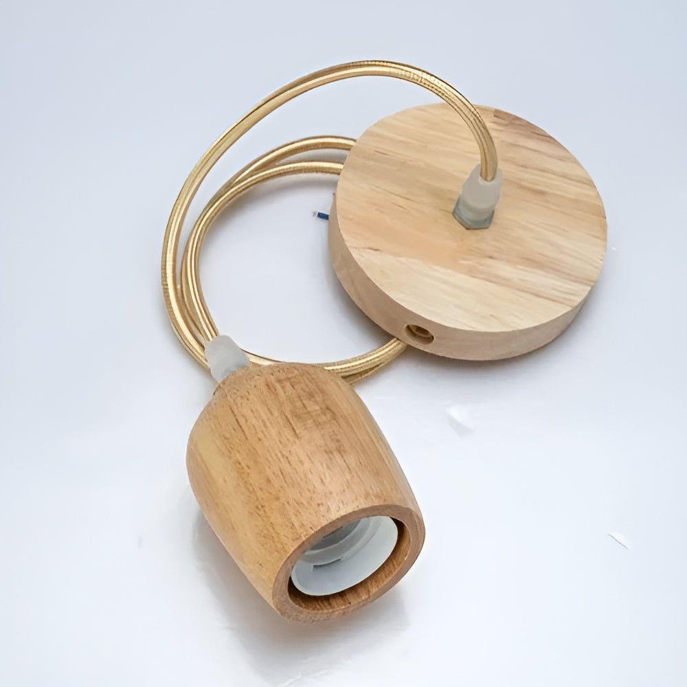 LignaLuce Hanglamp – Handgemaakt Italiaans Design in Hout & Rotan