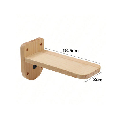 PurrTrail™ Katten Klimtouw & Plank Set – 2-Delige Wandmontage Krab- en Klimboom