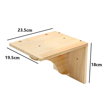 PurrTrail™ Katten Klimtouw & Plank Set – 2-Delige Wandmontage Krab- en Klimboom