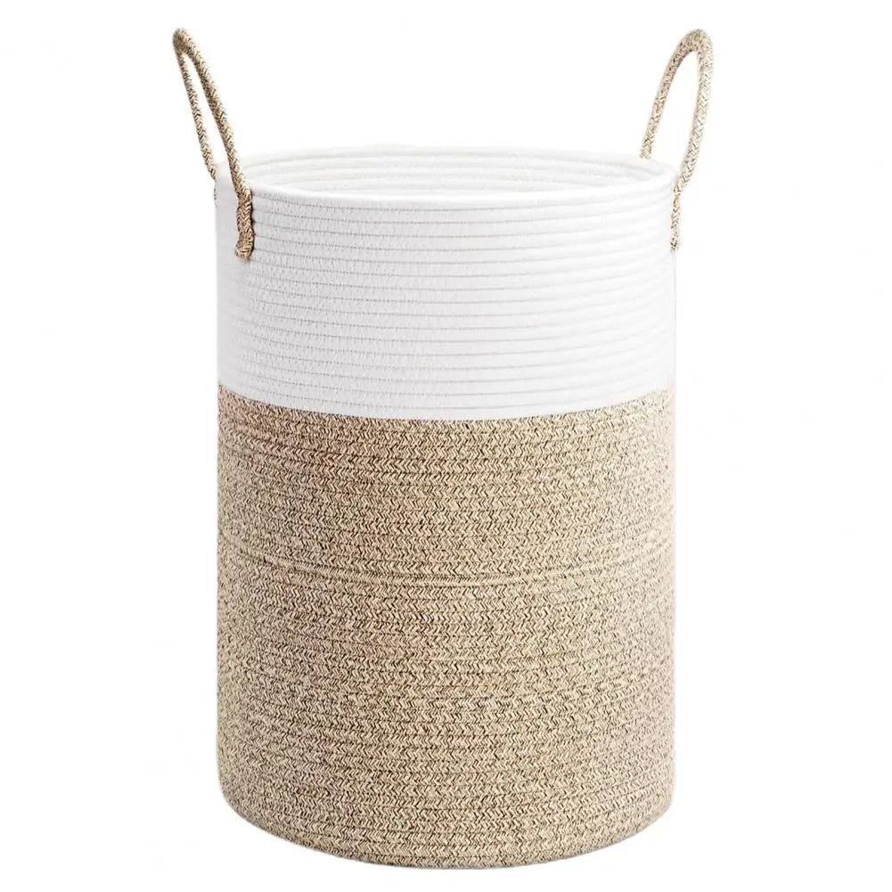 Handloom™ Grote Capaciteit & Duurzame Opbergmand - Vuile Kledingmand van Katoen –