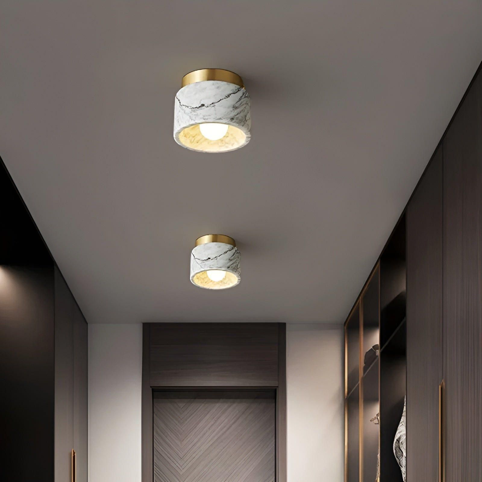 LuxeMarmo LED Plafondlamp – Italiaans Design in Huis