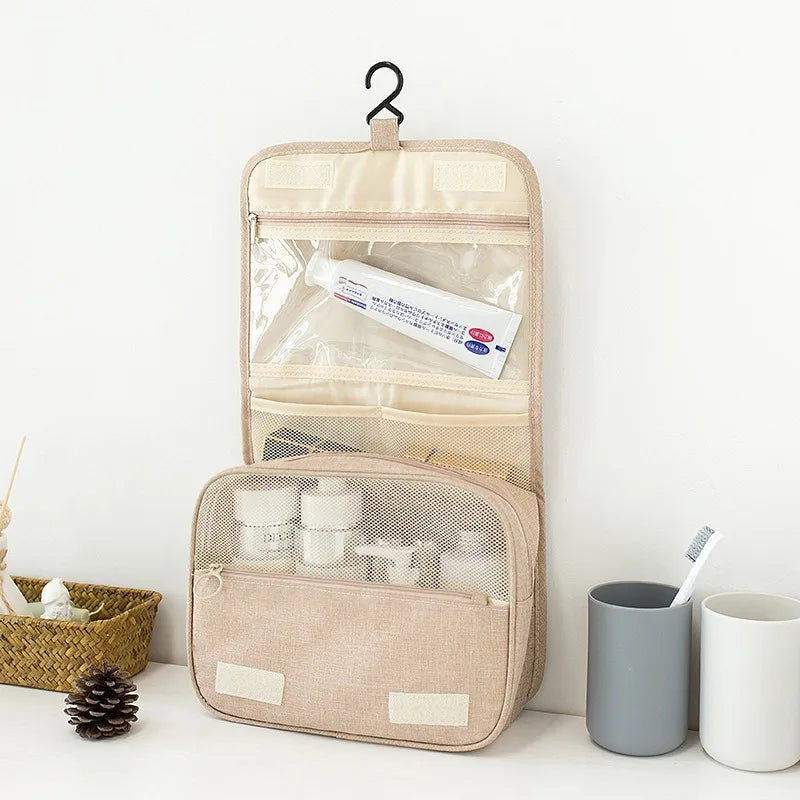 TripPouch™ – Hangende Toilettas voor Reizen | Compact, Waterdicht & Slim Ontworpen