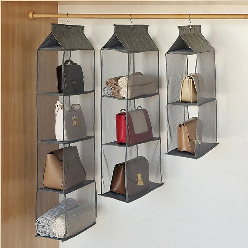 VertiStore™ – Hangende Opbergtas | Ruimtebesparend, Duurzaam & Stofbestendig