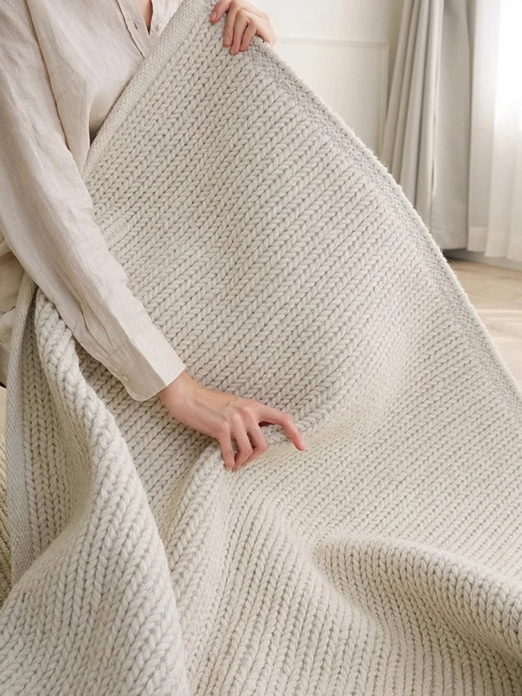 Moralis™ Handgeweven Wollen Vloerkleed