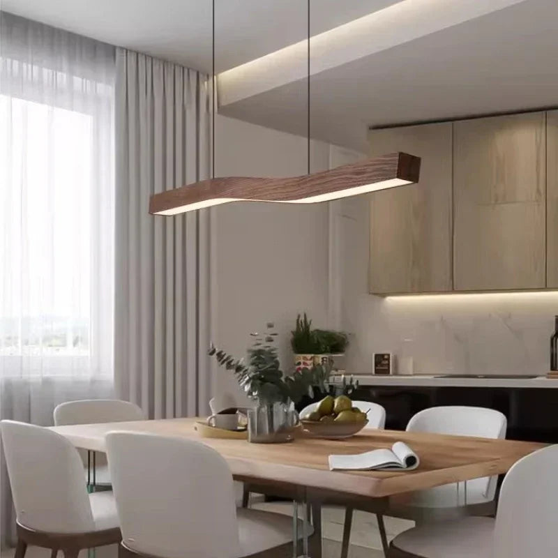 Marello™ Retro Lineaire Houten Hanglamp