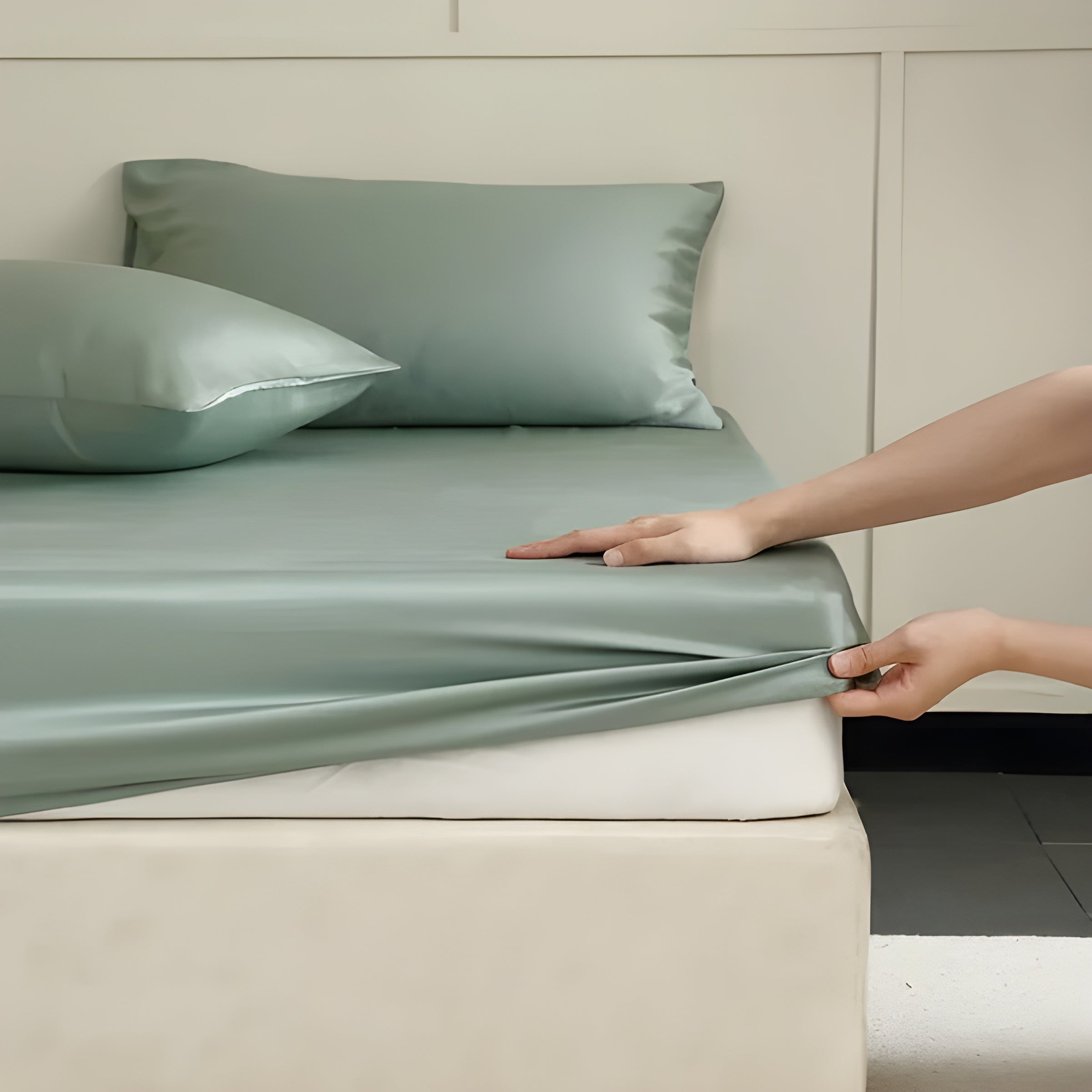 Celestia Silk – Luxe Zijde Hoeslaken van 100% Moerbeizijde