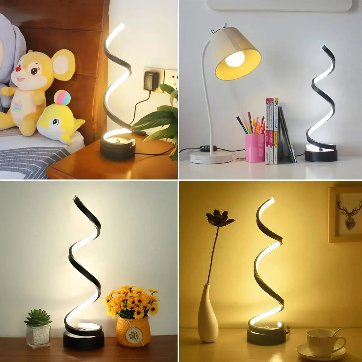 Veyla Elegante LED-Spiraallamp