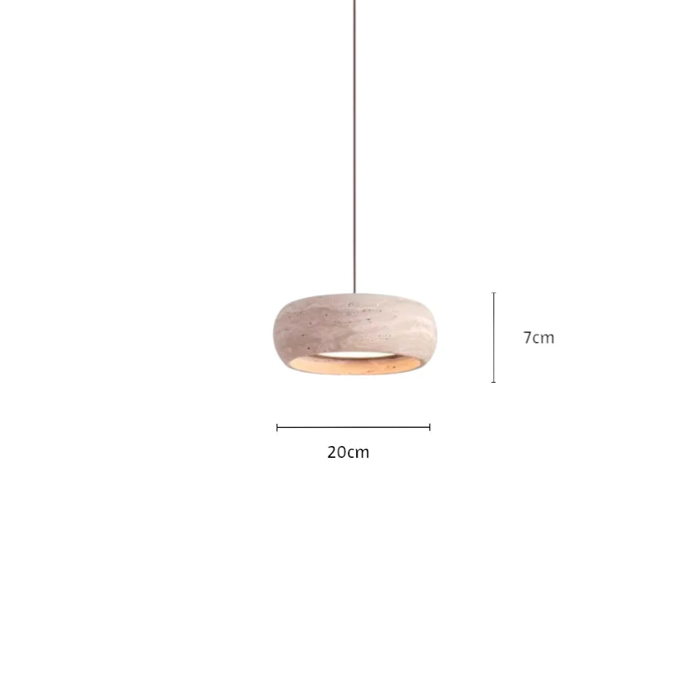 Hanglamp met steenlook afwerking – Bonq