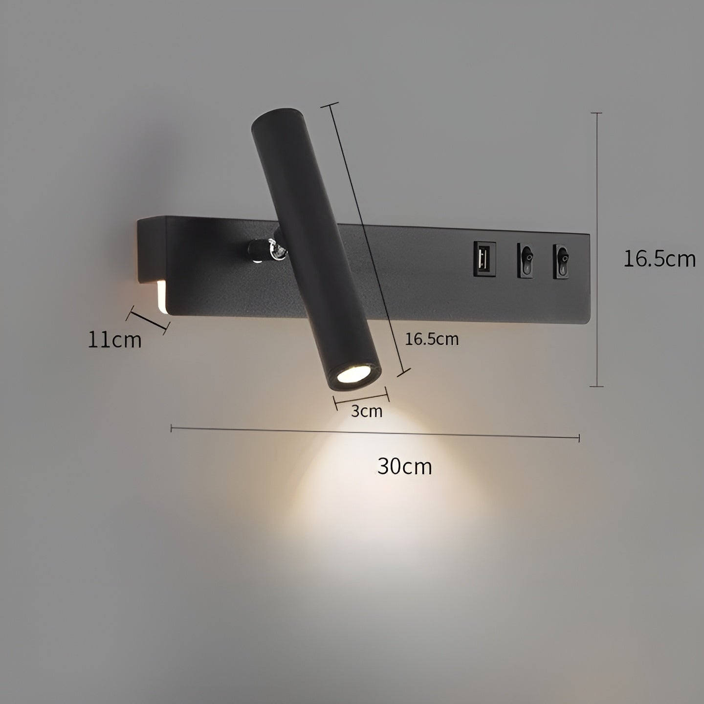 ScandiBeam – Minimalistische LED Wandlamp