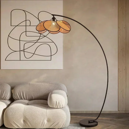 Calora™ Nordic Rotan LED Vloerlamp