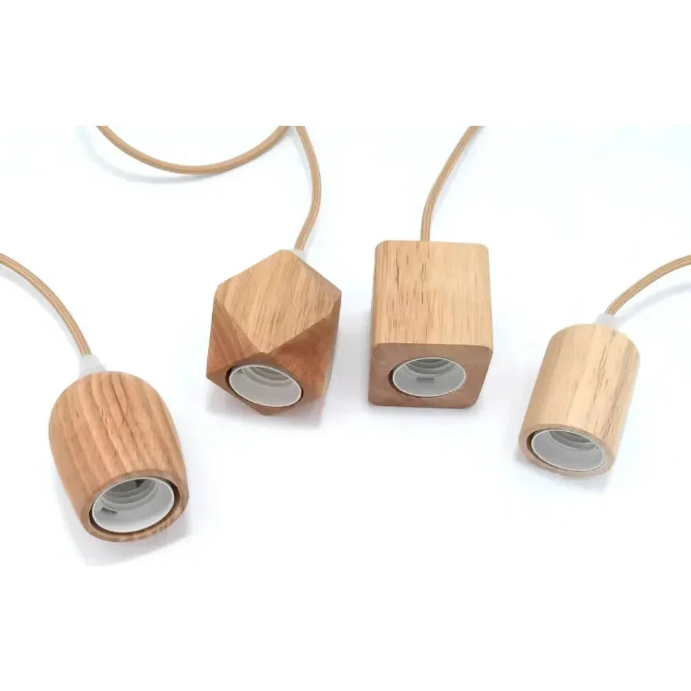 LignaLuce Hanglamp – Handgemaakt Italiaans Design in Hout & Rotan