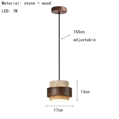 Metora™ Creatieve Travertijn Hanglamp
