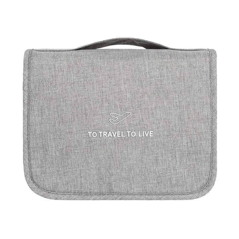 TripPouch™ – Hangende Toilettas voor Reizen | Compact, Waterdicht & Slim Ontworpen