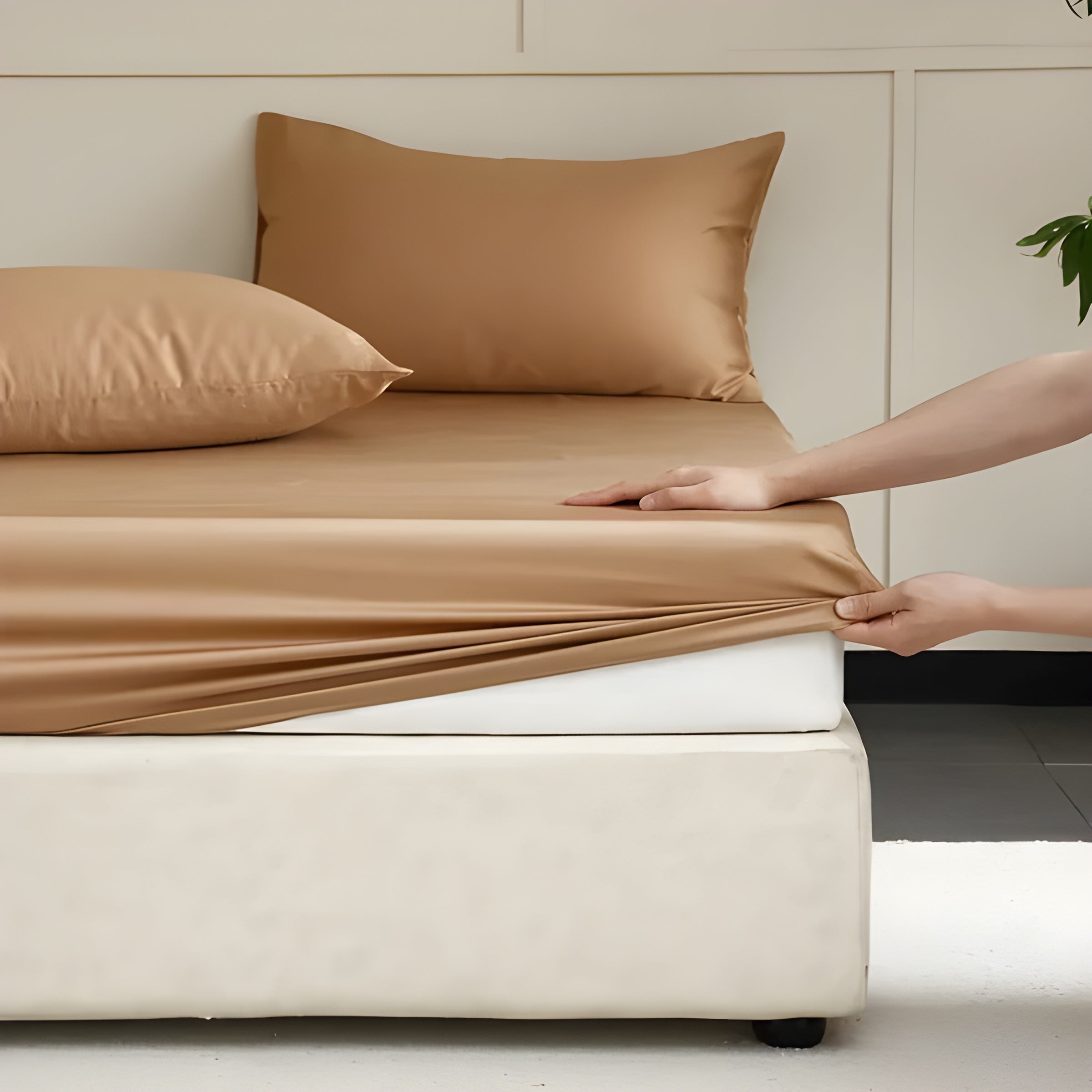Celestia Silk – Luxe Zijde Hoeslaken van 100% Moerbeizijde