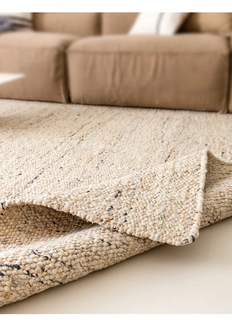 Satori Weave – Handgeweven Wol & Jute Tapijt