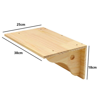 PurrTrail™ Katten Klimtouw & Plank Set – 2-Delige Wandmontage Krab- en Klimboom