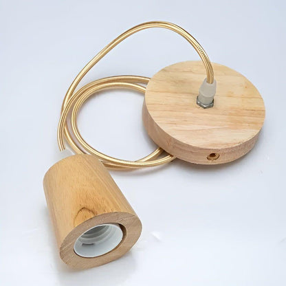 LignaLuce Hanglamp – Handgemaakt Italiaans Design in Hout & Rotan