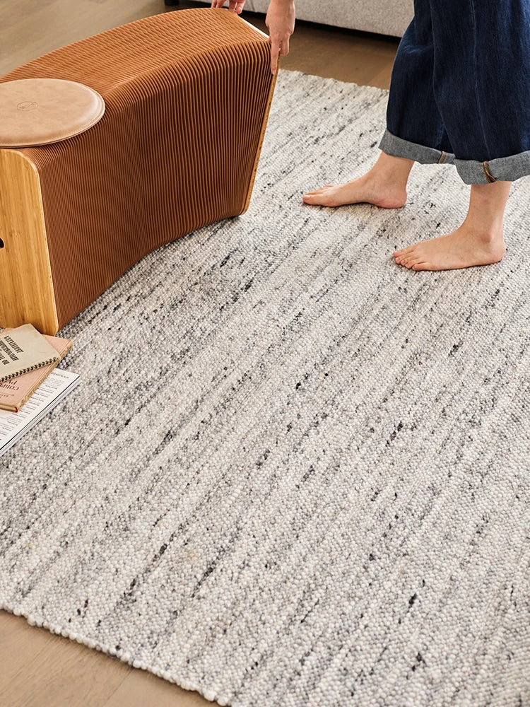 Aravya™ – Handgemaakt Wollen Vloerkleed uit India