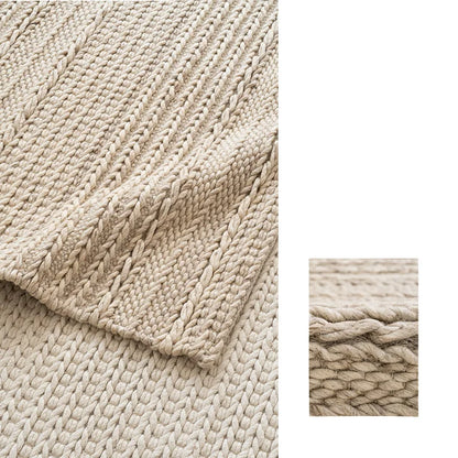 Moralis™ Handgeweven Wollen Vloerkleed