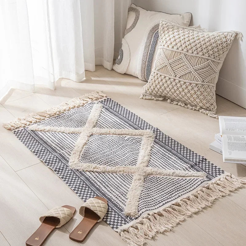 Morvani™ Marokkaans-Scandinavisch Vloerkleed