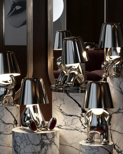 Covi – Goudkleurige Tafellamp