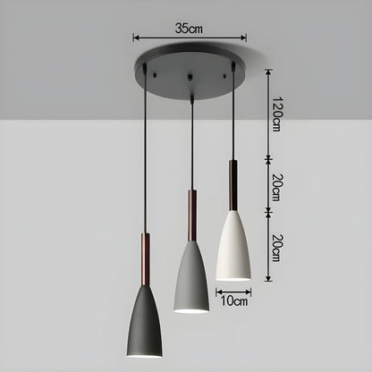 Nord Sphere Hanglamp – Scandinavische Elegantielamp met 3 Pendels