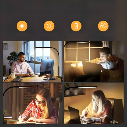 NeoBeam – LED Bureaulamp met Flexibele Klemarm