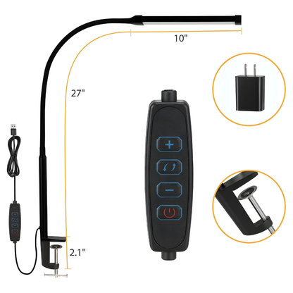 NeoBeam – LED Bureaulamp met Flexibele Klemarm