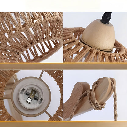 Natura weave Wandlamp – Handgeweven Boho Designlamp