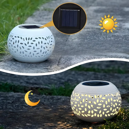 SolarGlow – Tafellampen op Zonne-energie (2-delige set)