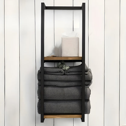 TowelEase – Minimalistische RVS Handdoekhouder voor Badkamer