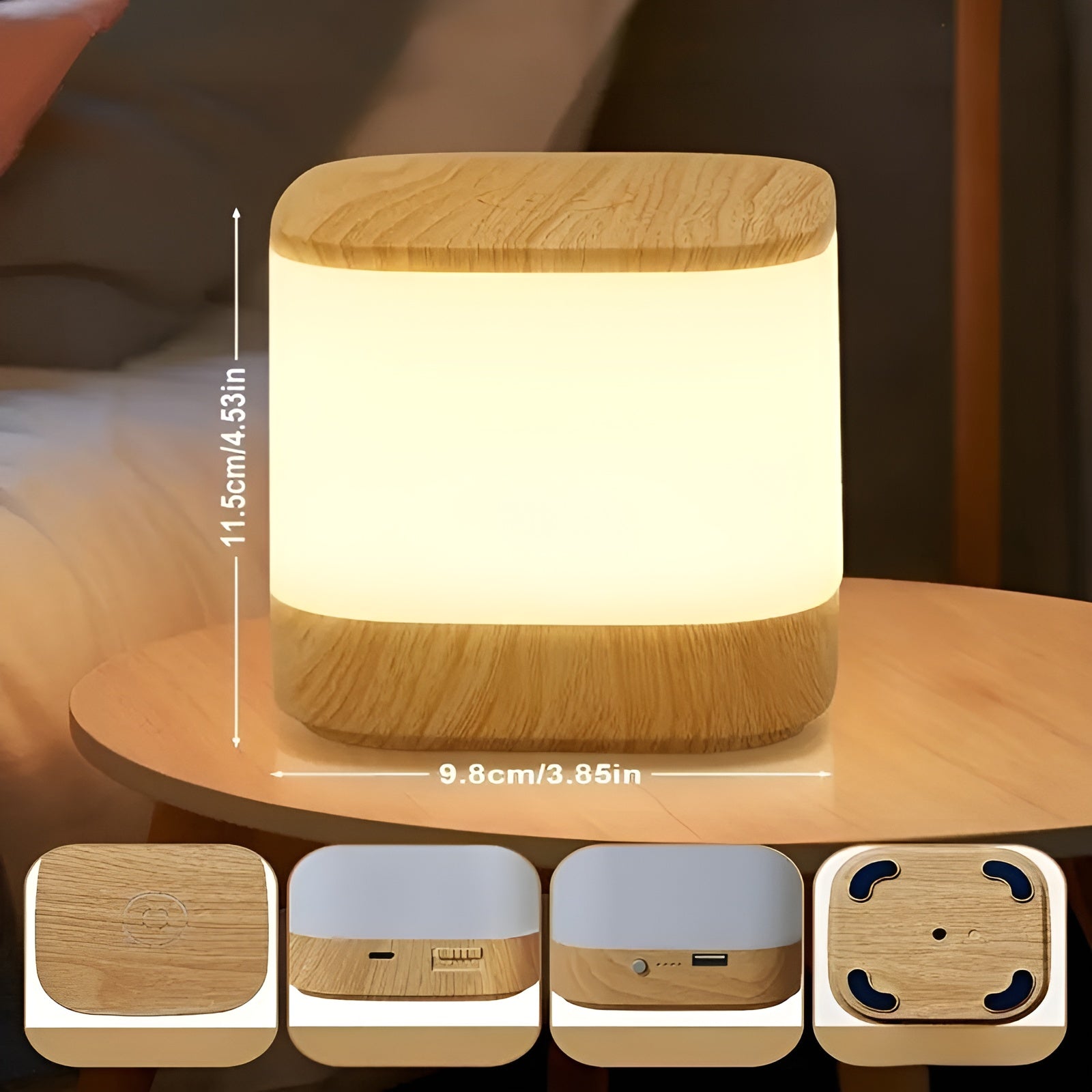 AuriDim – LED Tafellamp met Touch-Dimmer