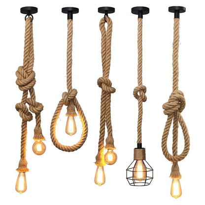 VintaRope Hanglamp – Italiaans Design met Vintage Charme