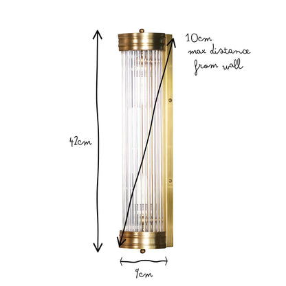 Celvéra – Art-Deco Wandlamp met Zachte Glans