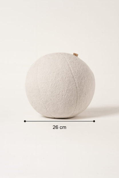 Bianca – Beige-Crème Velvet Sfeer Kussen